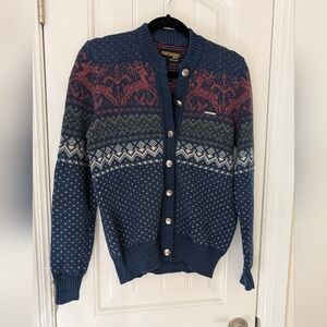 VTG Geiger Fair Isle Cardigan